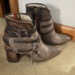 Freebird by Steven Jerome Ankle Boots Size 9